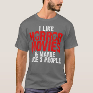 Grappige Horrorfilm Design Voor Mannen Vrouwen Hor T-shirt