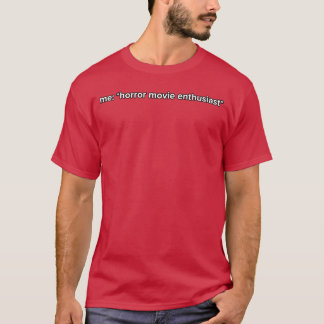 Grappige Horrorfilm Fan Meme vintage T-shirt
