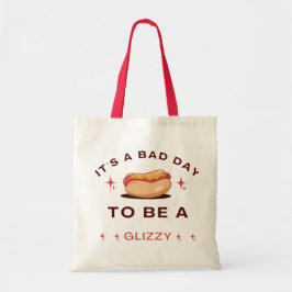 Grappige Hot Dog Tote Bag