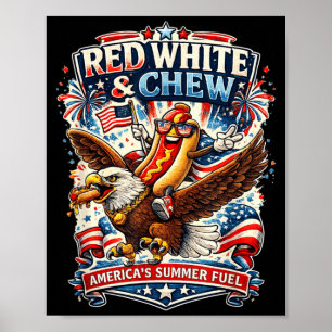 Grappige Hot Dogs Meme Bbq Humor Ontwerp Glizzy Li Poster