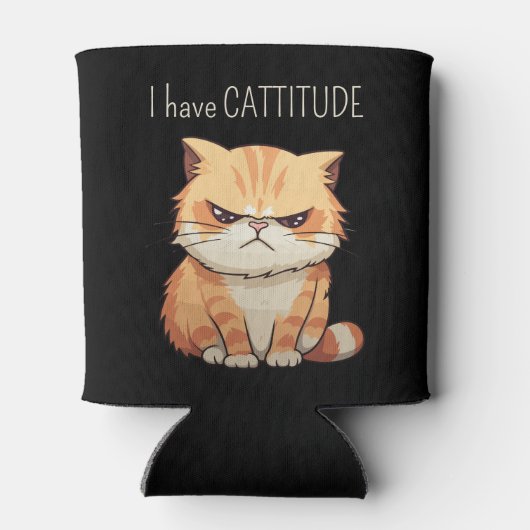 Grappige houding blikjeskoeler (Achterkant)