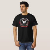 Grappige houtbewerkende Valentijn T-shirt (Voorkant volledig)
