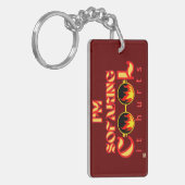 grappige HP acrylische sleutelhanger "SOFAKING COO (Voorkant Links)