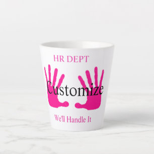 Grappige HR-afdeling Humor Thunder_Cove Latte Mok