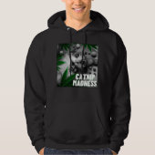 Grappige huisdier illustratie, grappige kat: katte hoodie (Voorkant)