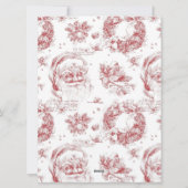 Grappige huisdier kerstkaart (Achterkant)