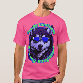 grappige huisdierkunst t-shirt