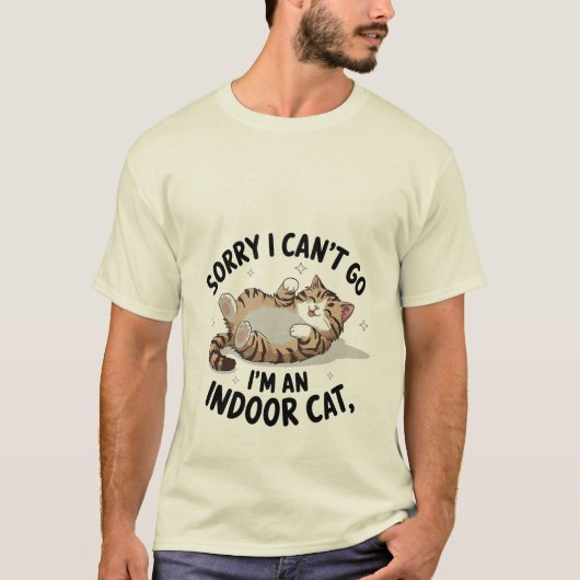 Grappige "Huiskat" Herkenbare Sassy Kitten ✨🏠🐈 T-shirt (Voorkant)