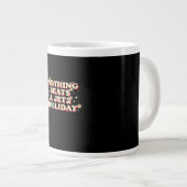 Grappige Hulp Grote Koffiekop (Voorkant rechts)