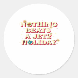 Grappige Hulp Ronde Sticker