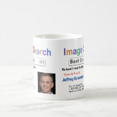 Grappige Humor Aangepaste Beste Baas Zoek Cadeaube Koffiemok (Center)