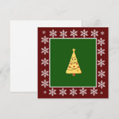 Grappige Humor Cartoon Cheese Vrolijk Kerstfeest Feestdagenkaart (Voorkant / Achterkant)