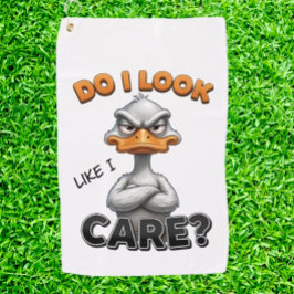 GRAPPIGE humor EEND Golfhanddoek