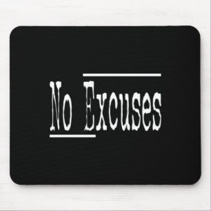 Grappige humor excuses gym workout atleten vrouwen muismat