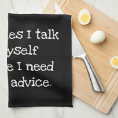 Grappige Humor Expert Keukenhanddoeken Handdoek (Quarter Fold)