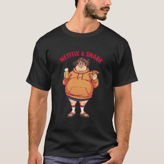 Grappige Humor Grafische T-shirt (Voorkant)