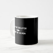 Grappige Humor Grap Don't be Schelpdier Koffiemok (Voorkant links)