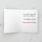 Grappige Humor Happy Valentine's Day Chick Kaart (Binnen)