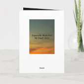 Grappige Humor Monster Vaderdag Kaart (Achterkant)