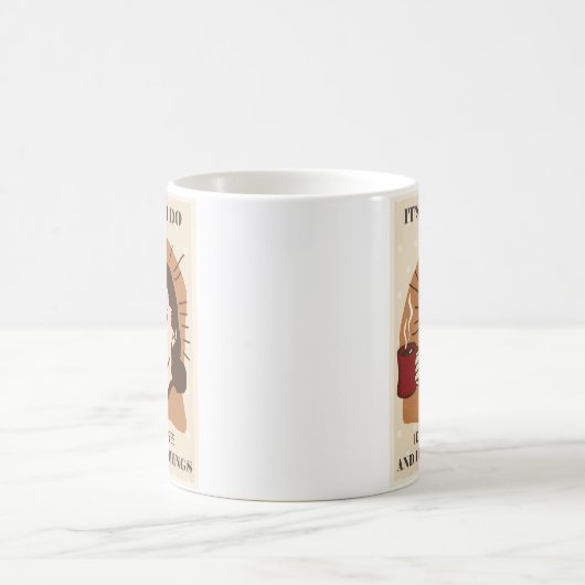 Grappige Humor  Retro Smart Vrouw Koffiemok (Center)