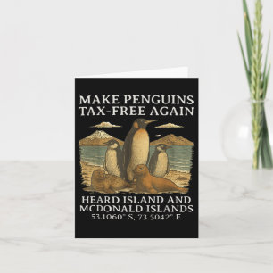 Grappige Humor Sarcastische Pinguïn Maak Pinguïn B Kaart