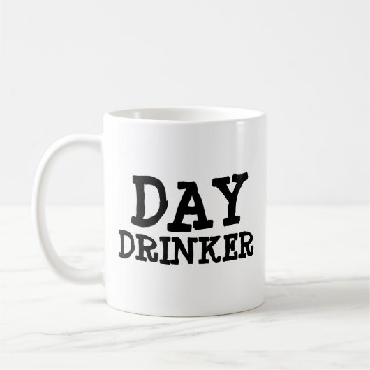 GRAPPIGE HUMOR TRENDY KOFFIE MOK DAG DRINKER (Links)