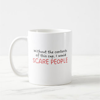 Grappige Humor trendy statement quote Koffiemok