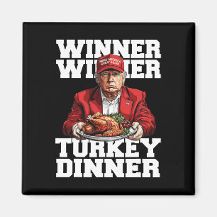 Grappige Humor Trump Winner Turkije Diner dan Magneet
