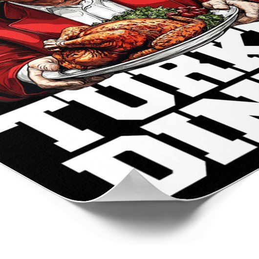 Grappige Humor Trump Winner Turkije Diner dan Poster (Hoek)