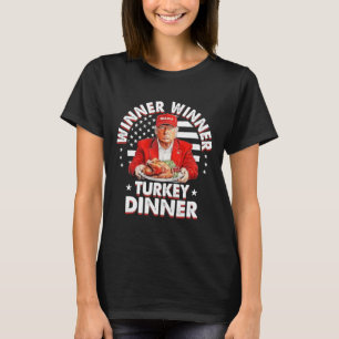 Grappige Humor Trump Winner Turkije Diner dan T-shirt