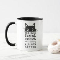 Grappige Humoristische Katten Puns Freak Meowt