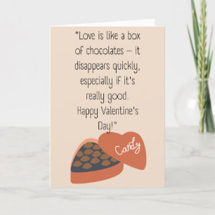 Grappige humoristische Valentijnsdag citaat vakant Feestdagen Kaart