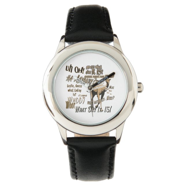 Grappige Hump Day Camel Kinder horloge (Voorkant)