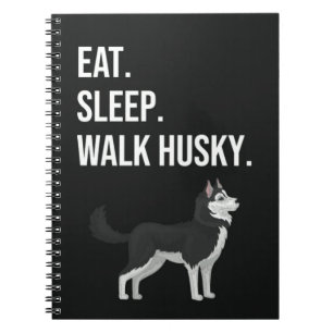 Grappige Husky Moeder Cadeaus Siberische Hond Vade Notitieboek