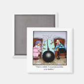 Grappige Huwelijk Humor Koelkastmagneet Magneet (Voorkant / Achterkant)