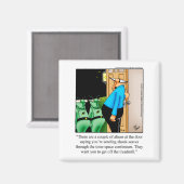 Grappige Huwelijk Humor Koelkastmagneet Magneet (Voorkant / Achterkant)