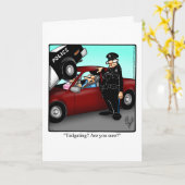 Grappige Huwelijk Humor Lege Wenskaart Kaart (Gele Bloem)