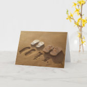 Grappige huwelijk of verlovinggelukwensenkaart kaart (Gele Bloem)