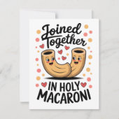 Grappige Huwelijk Trouwen  Feestdagenkaart (Voorkant)