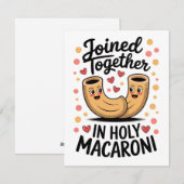 Grappige Huwelijk Trouwen  Feestdagenkaart (Voorkant / Achterkant)