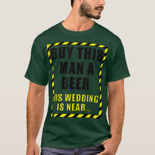 Grappige huwelijksbruidegom vrijgezellenfeest koop t-shirt