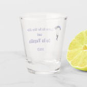 Grappige Huwelijkscitaat vrijgezellenfeest Shot Glas (Achterkant)