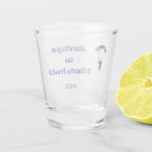 Grappige Huwelijkscitaten Bachelorfeest Shot Glas (Achterkant)