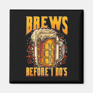 Grappige Huwelijksdrank Voor Ik Dos Bierdrinken Br Magneet