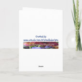 Grappige huwelijksverjaardag!-Blauwe Papegaai Humo Kaart (Achterkant)