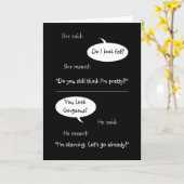 Grappige huwelijksverjaardag Getrouwd Humor Kaart (Gele Bloem)