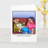 Grappige huwelijksverjaardagskaart kaart (Gele Bloem)