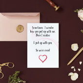 Grappige Huwelijksverjaardagskaart - Verjaardagska Bedankkaart