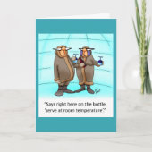 Grappige Huwelijksverjaardagskaart Voor Hen "Brilj Kaart (Voorkant)