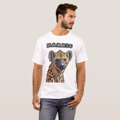 Grappige hyena genaamd Harris anti Biden en Kamala T-shirt (Voorkant volledig)